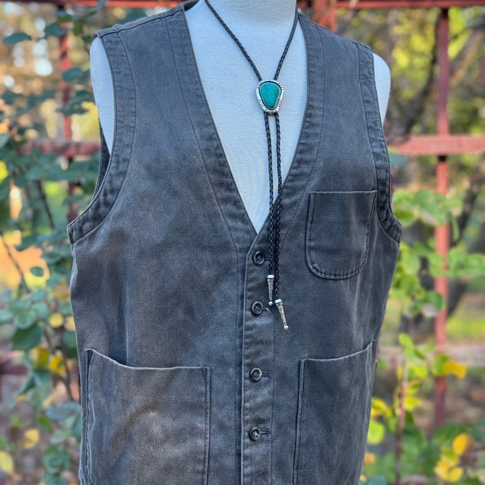 The Territory Ahead Slate Gray Vest